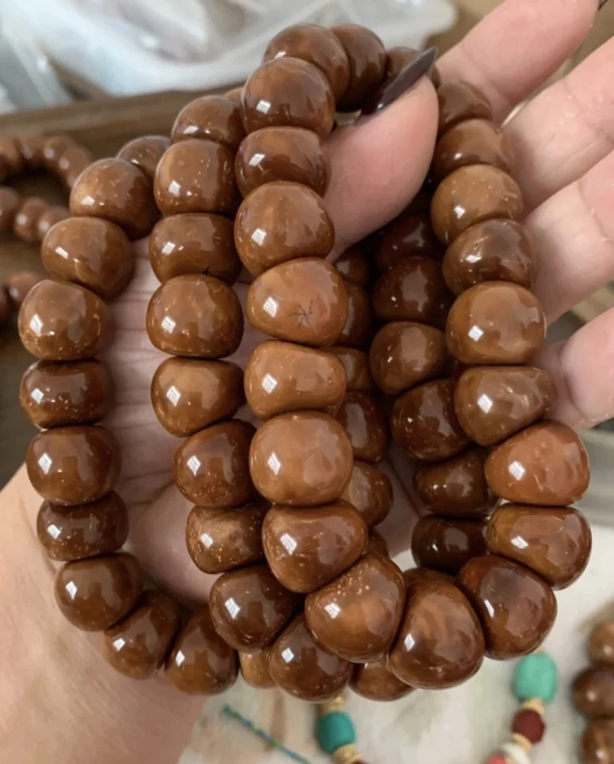 特级库克菩提大肠款库克菩提男女手串库克手串大肠15.5mm