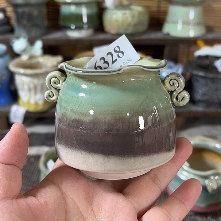口5 手工花盆满30包邮