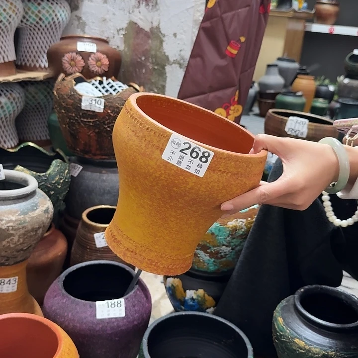 黄色鱼尾268高度20口径18