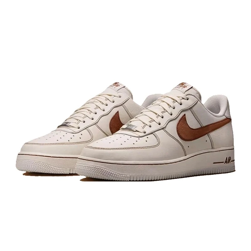 NIKE/耐克男鞋AIR FORCE 1流光风空军一号百搭舒适板鞋HQ2037-101