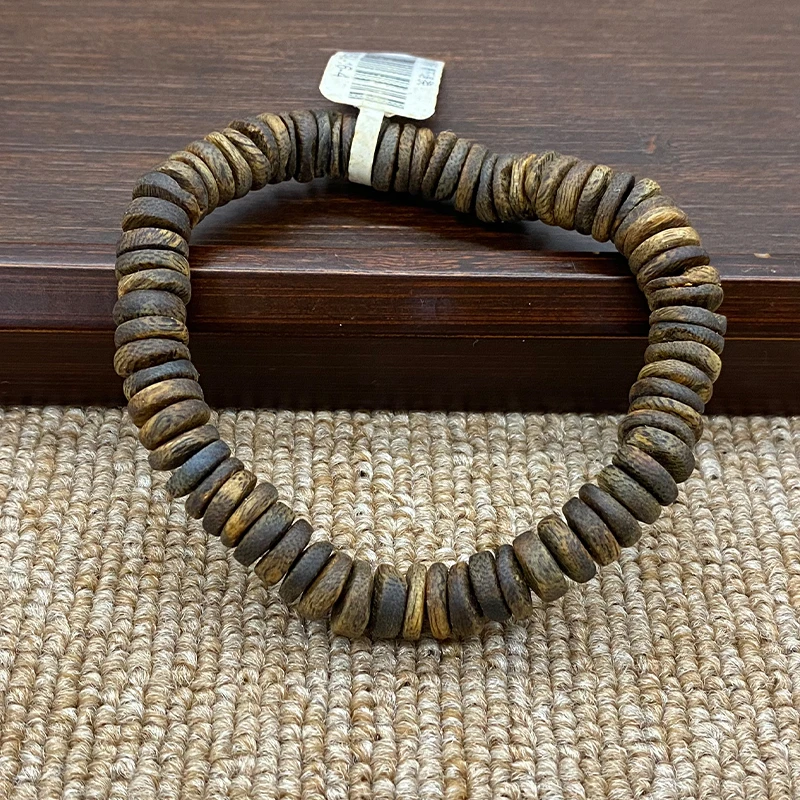 9g+沉水海南奇楠算盘珠单圈手串精选多样性发一条