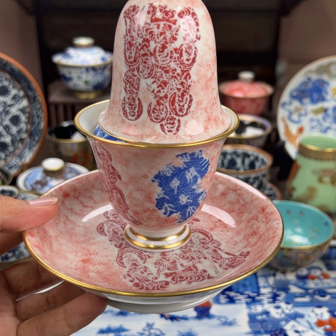 静***力瓷片景德镇手工手绘陶瓷