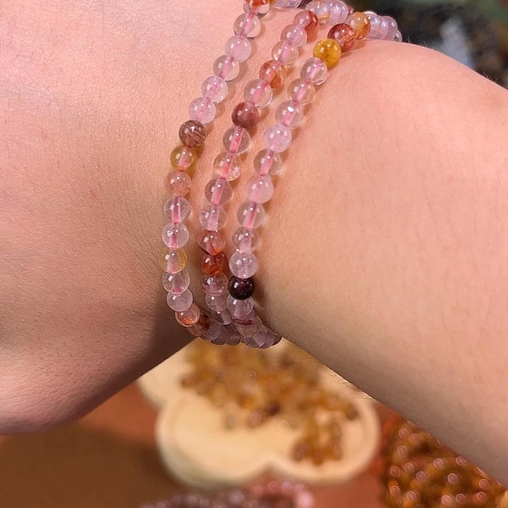 水晶手链未镶嵌胶画