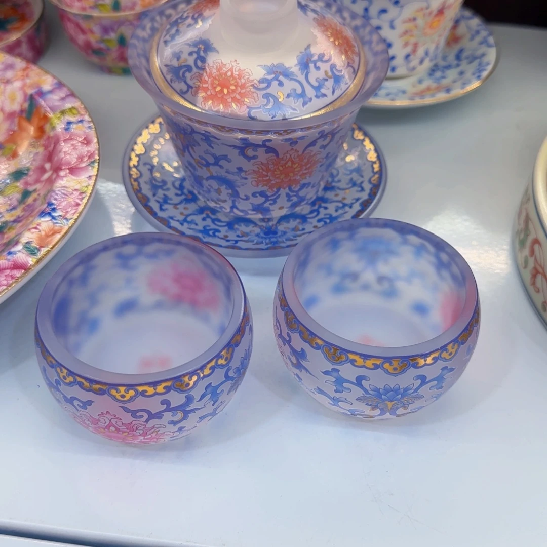 这些盖碗真好看！！！