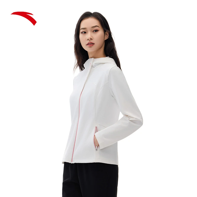 安踏运动外套女士2025春季新款健身跑步运动服夹克上衣162517701
