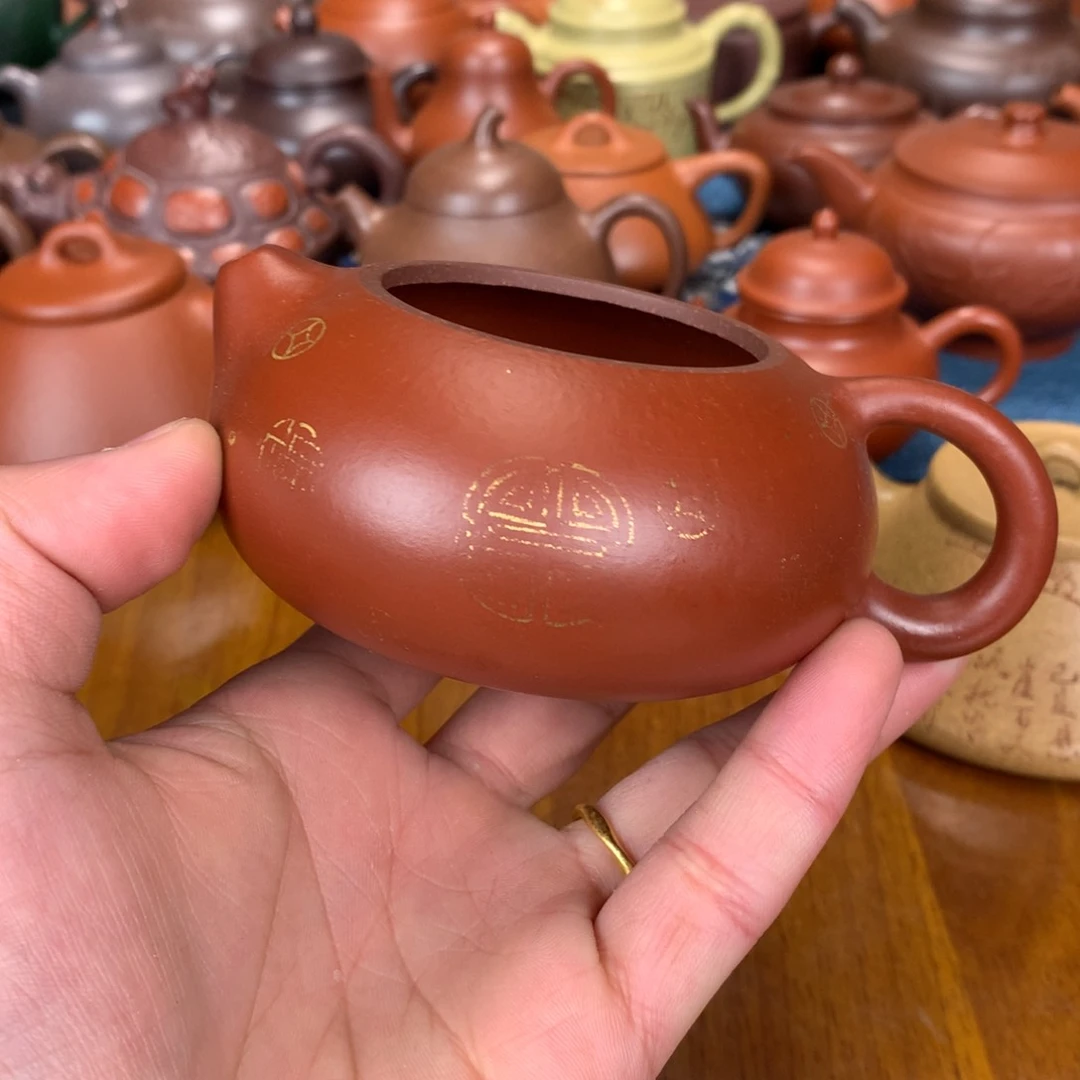 紫砂茶杯原矿紫砂