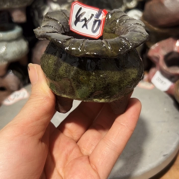 粗陶花盆制作就这样了，