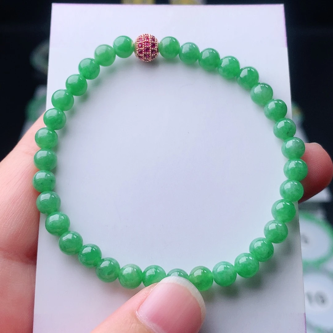 未镶嵌手链翡翠翡翠