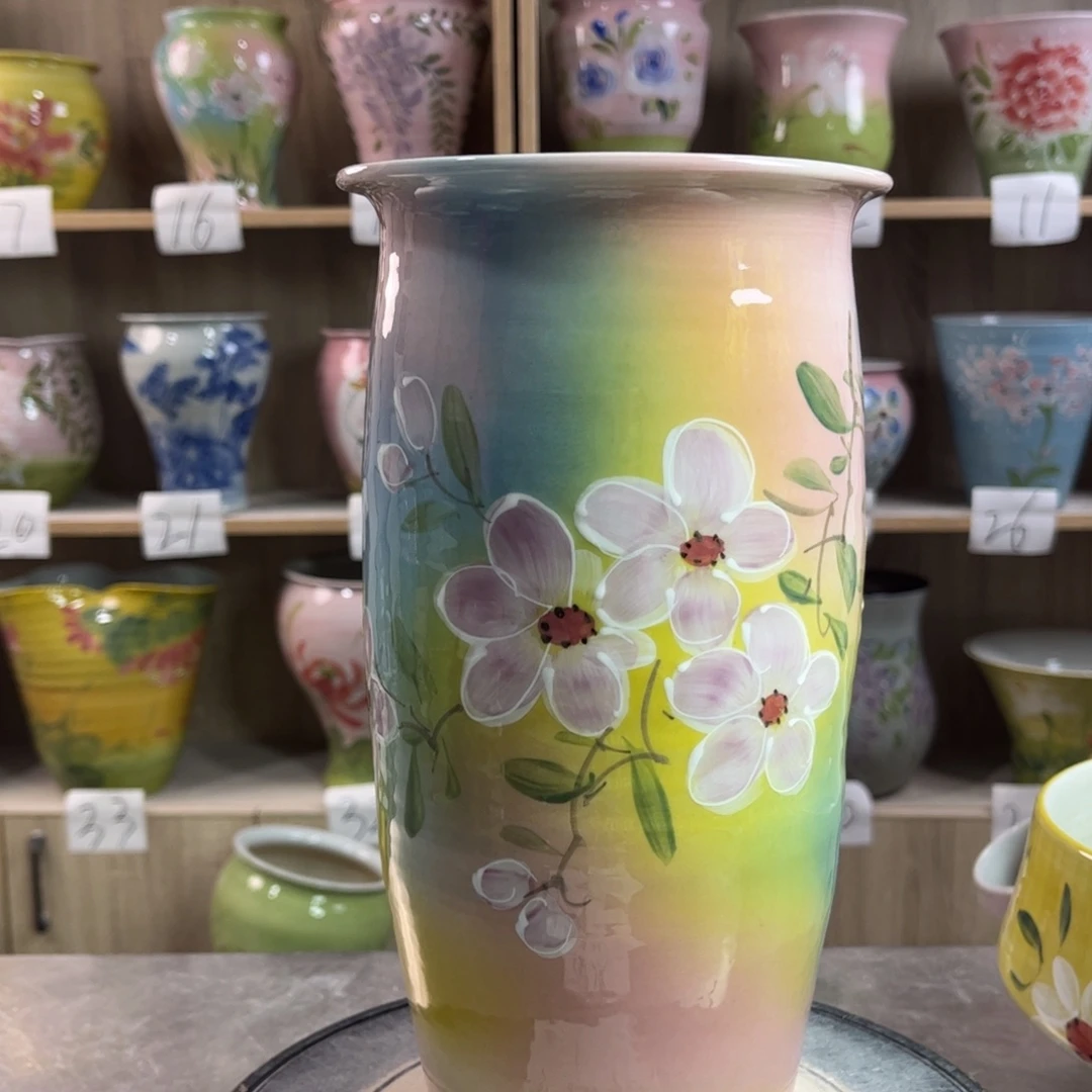 景德镇陶瓷花盆花盆