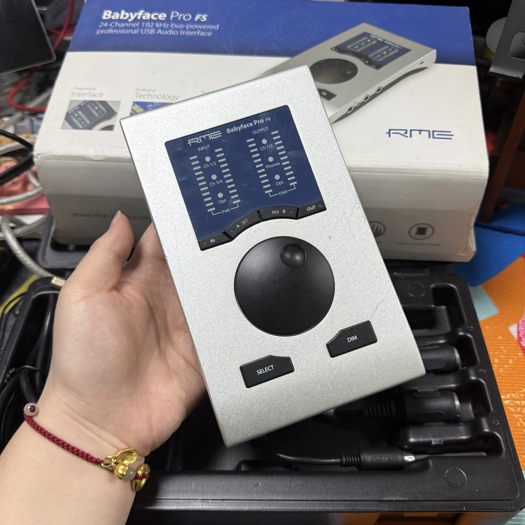 8新 RME 娃娃脸fs带包装数据线不支持七天无理由