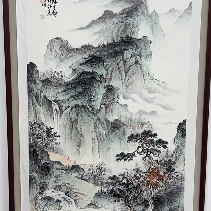 国画李文峰的画作