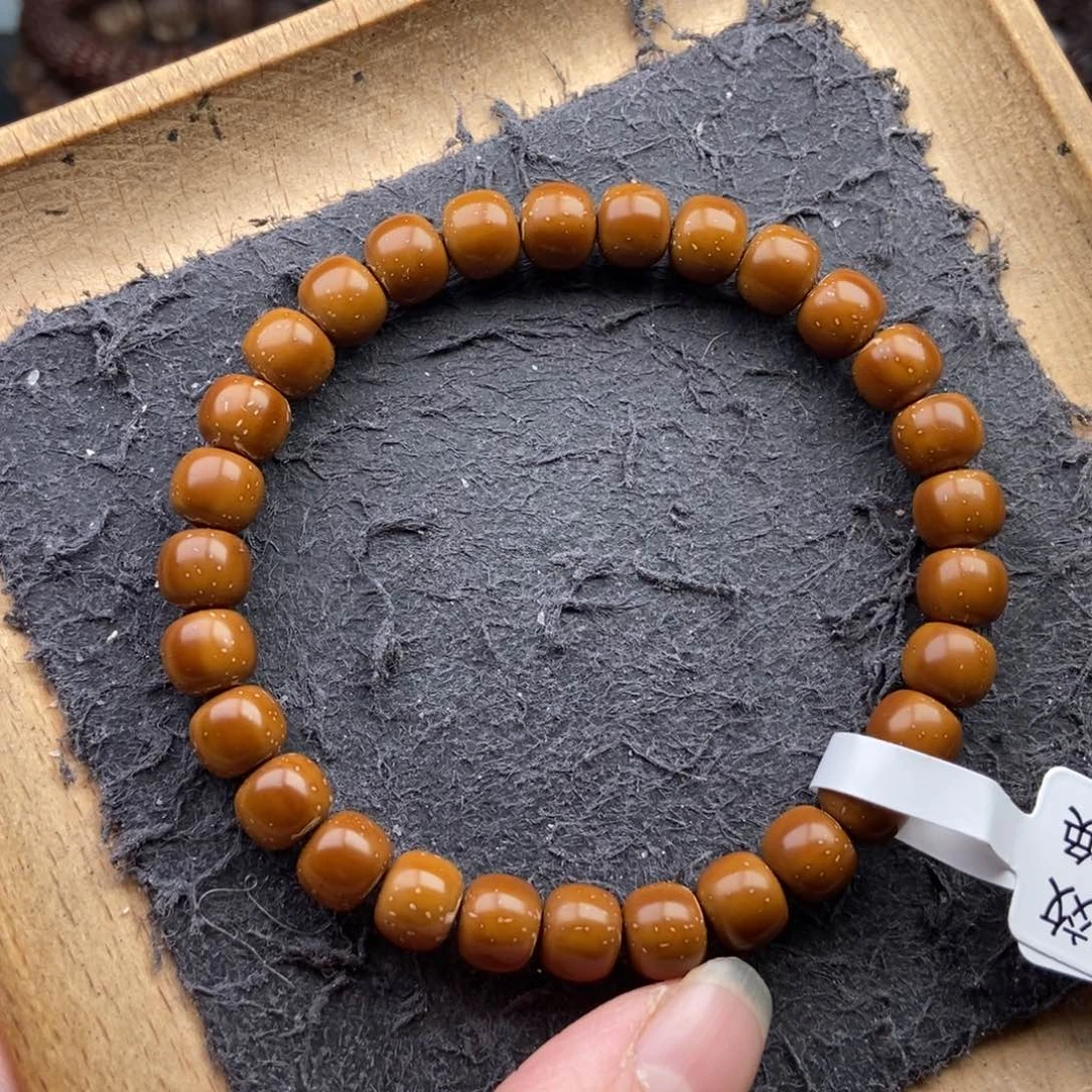 紫金鼠手串8mm实心精品精品黄金甲