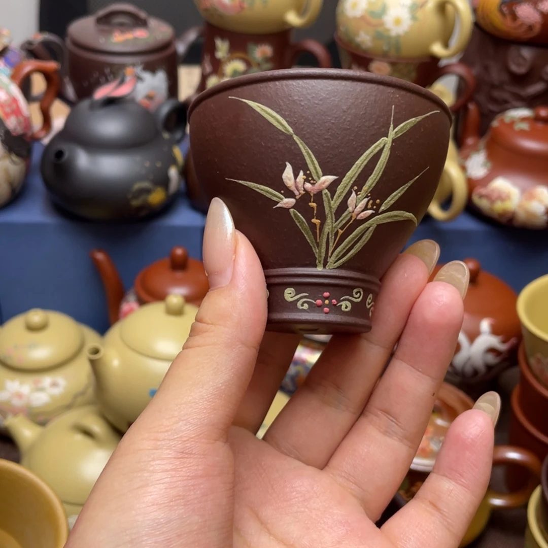 茶杯紫砂紫砂主人杯100cc