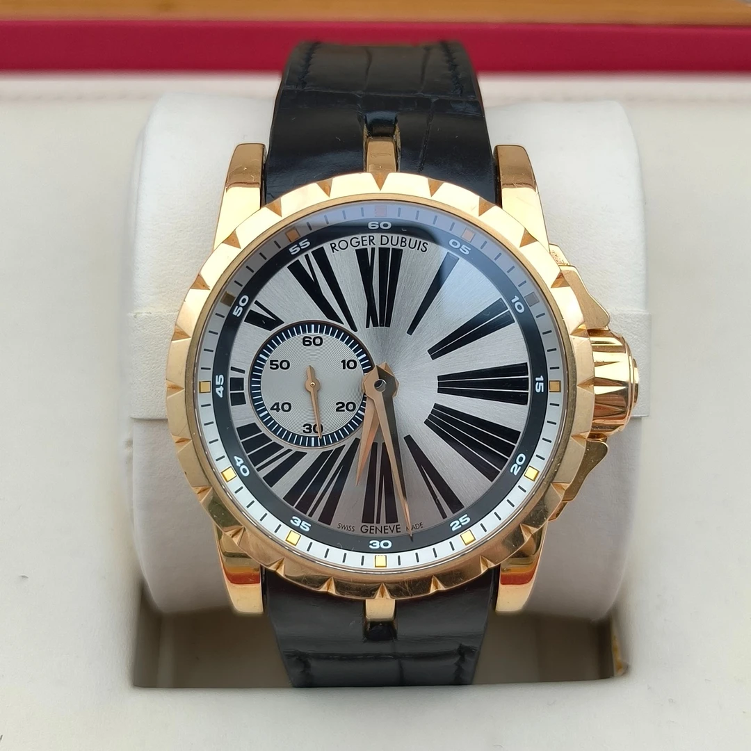 99新 ROGER DUBUIS/罗杰杜彼 【金缘】王者/单表/42mm