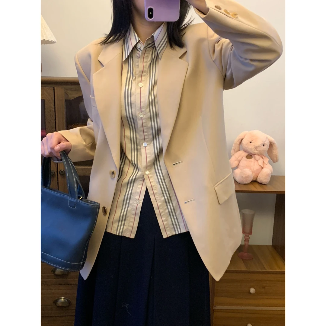 95新 BURBERRY/博柏利 /西装外套/尺码9肩宽82胸围88衣长70/204