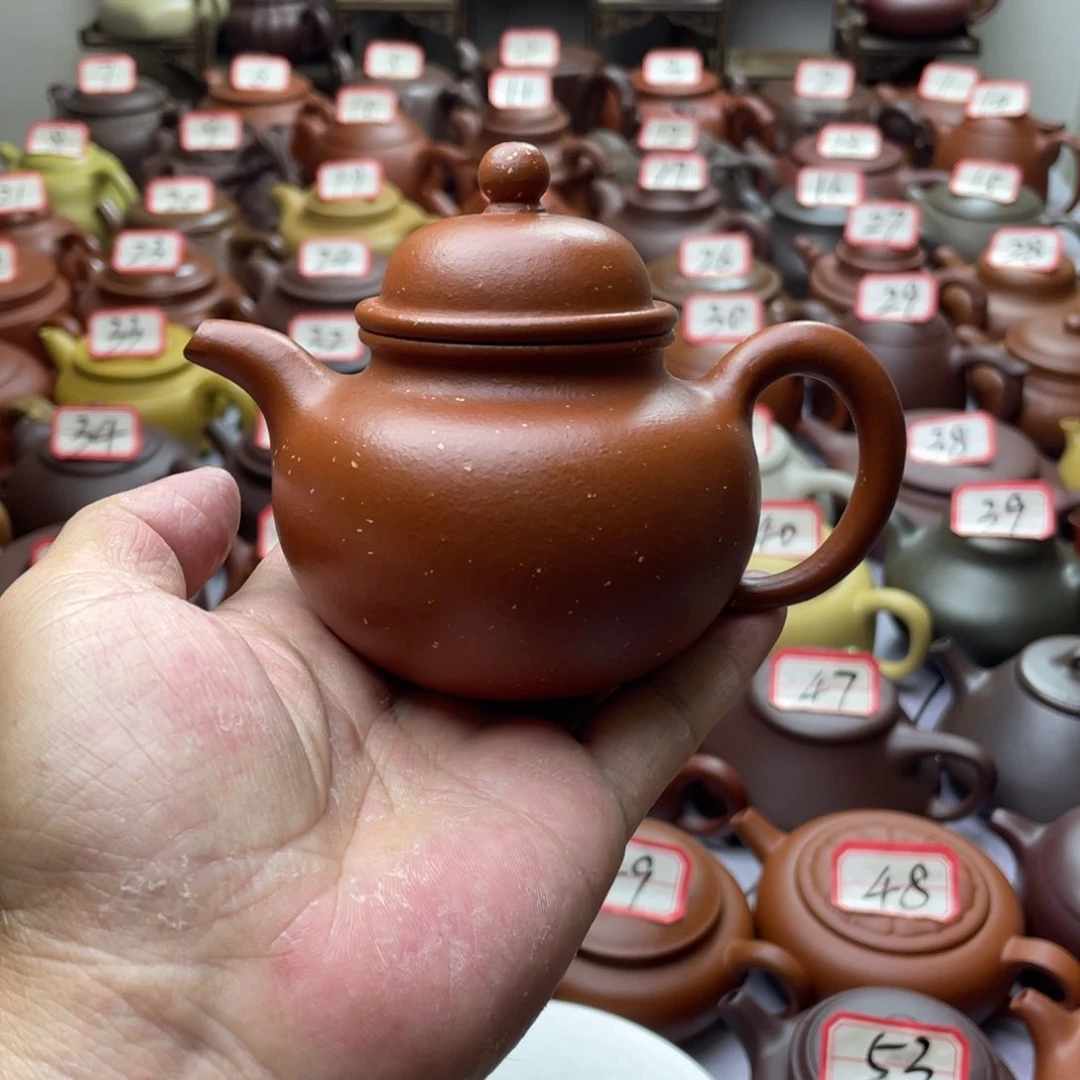 茶壶紫砂宜兴紫砂半手工