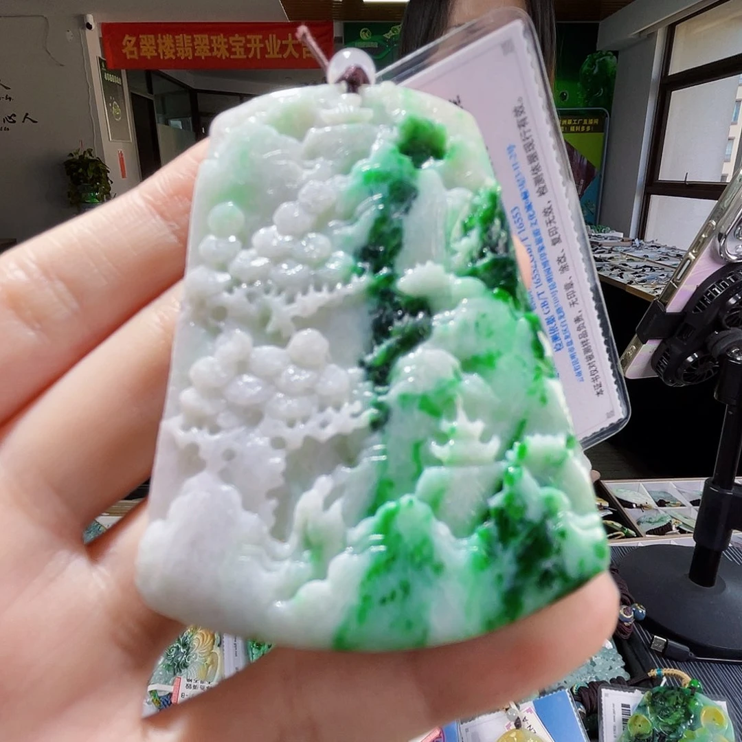 颈饰未镶嵌翡翠翡翠