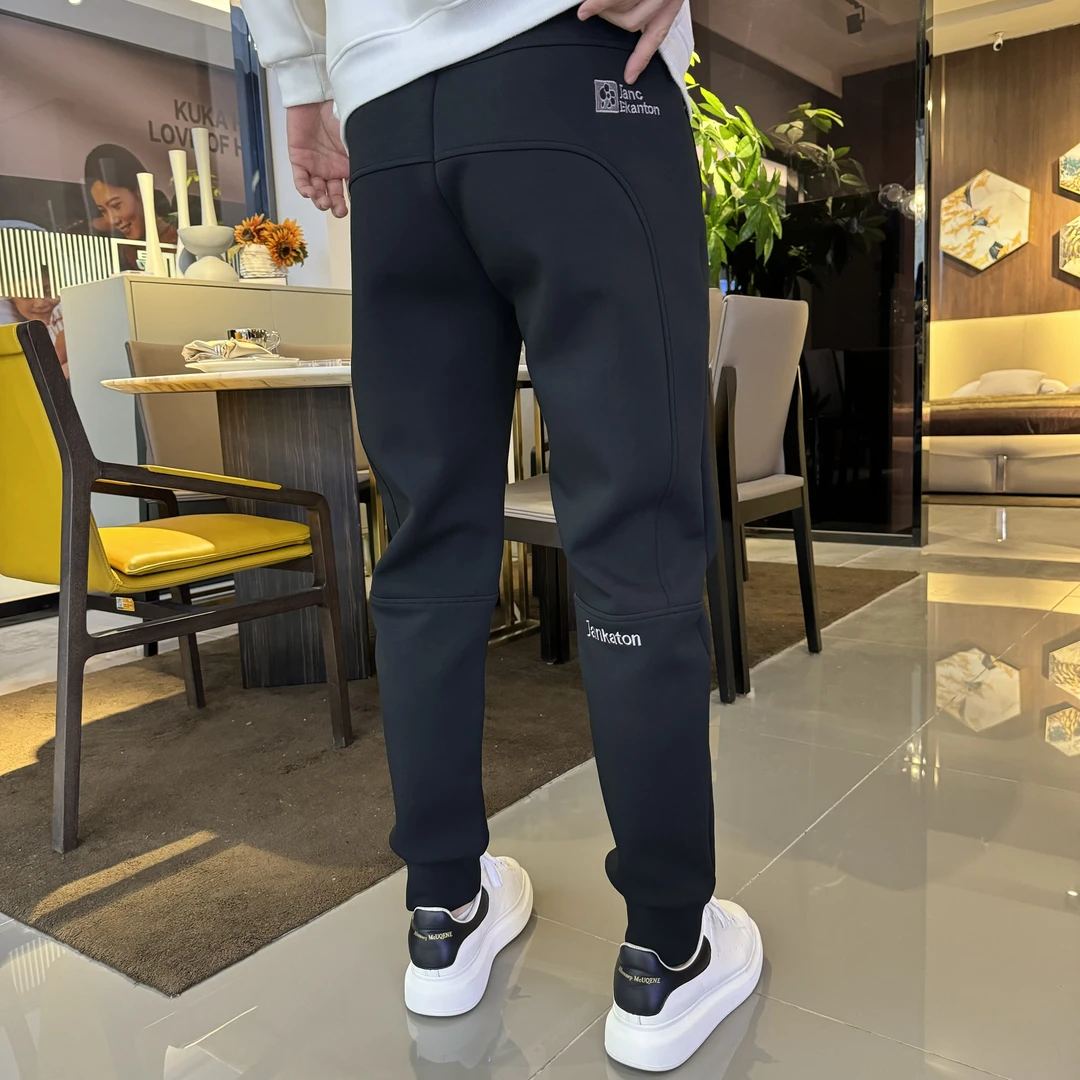 Jancek Anton2025春夏刺绣空气棉休闲运动裤（888#）