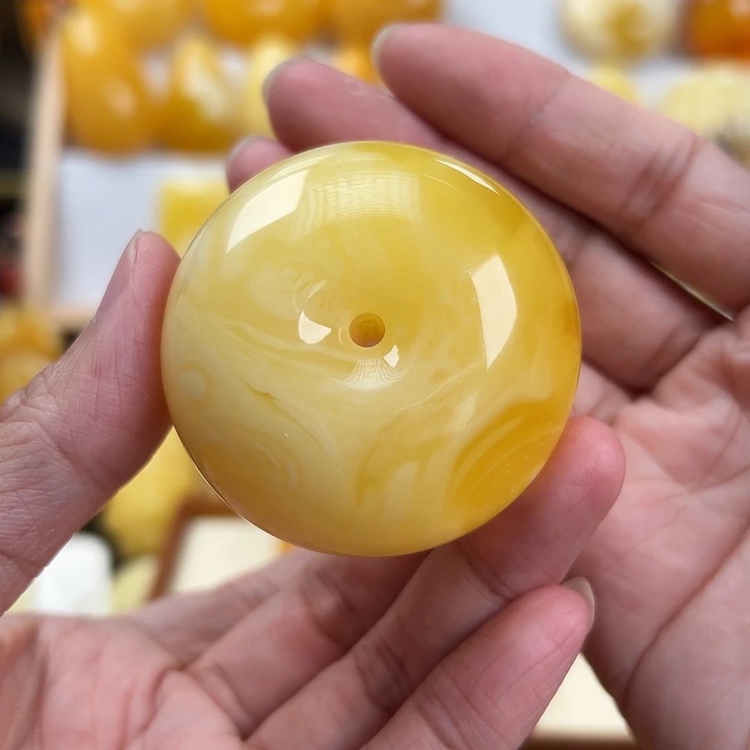 蜜蜡颈饰未镶嵌仰**煌蜜蜡46.8g