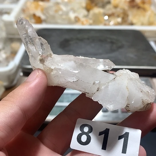 未镶嵌珠宝半成品水晶喜马缝合74克