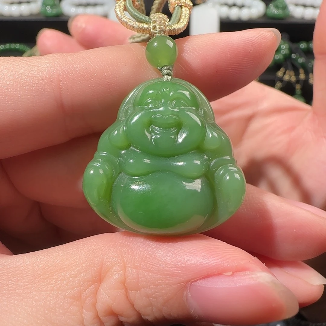 和田玉（碧玉）未镶嵌颈饰