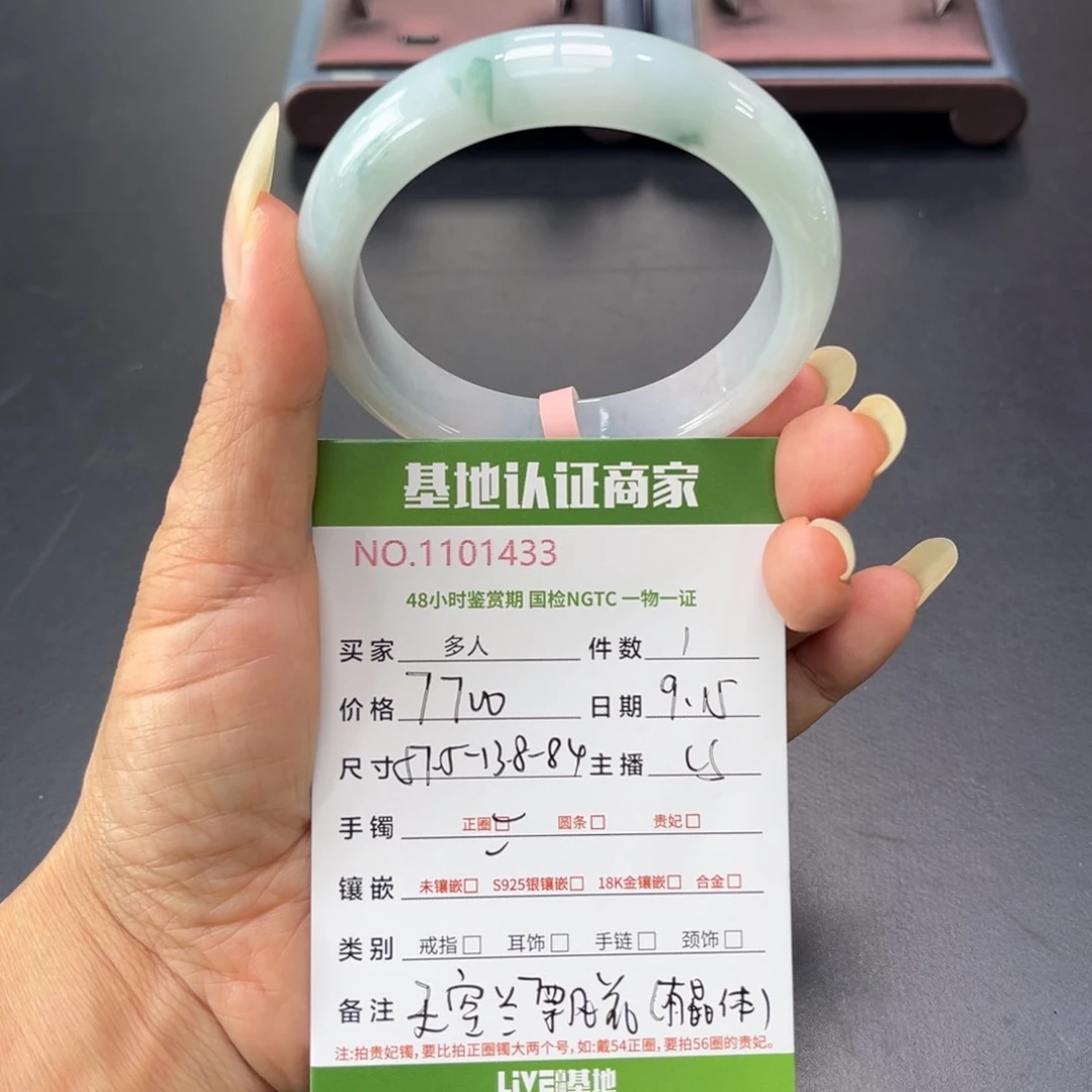 未镶嵌手镯翡翠多人