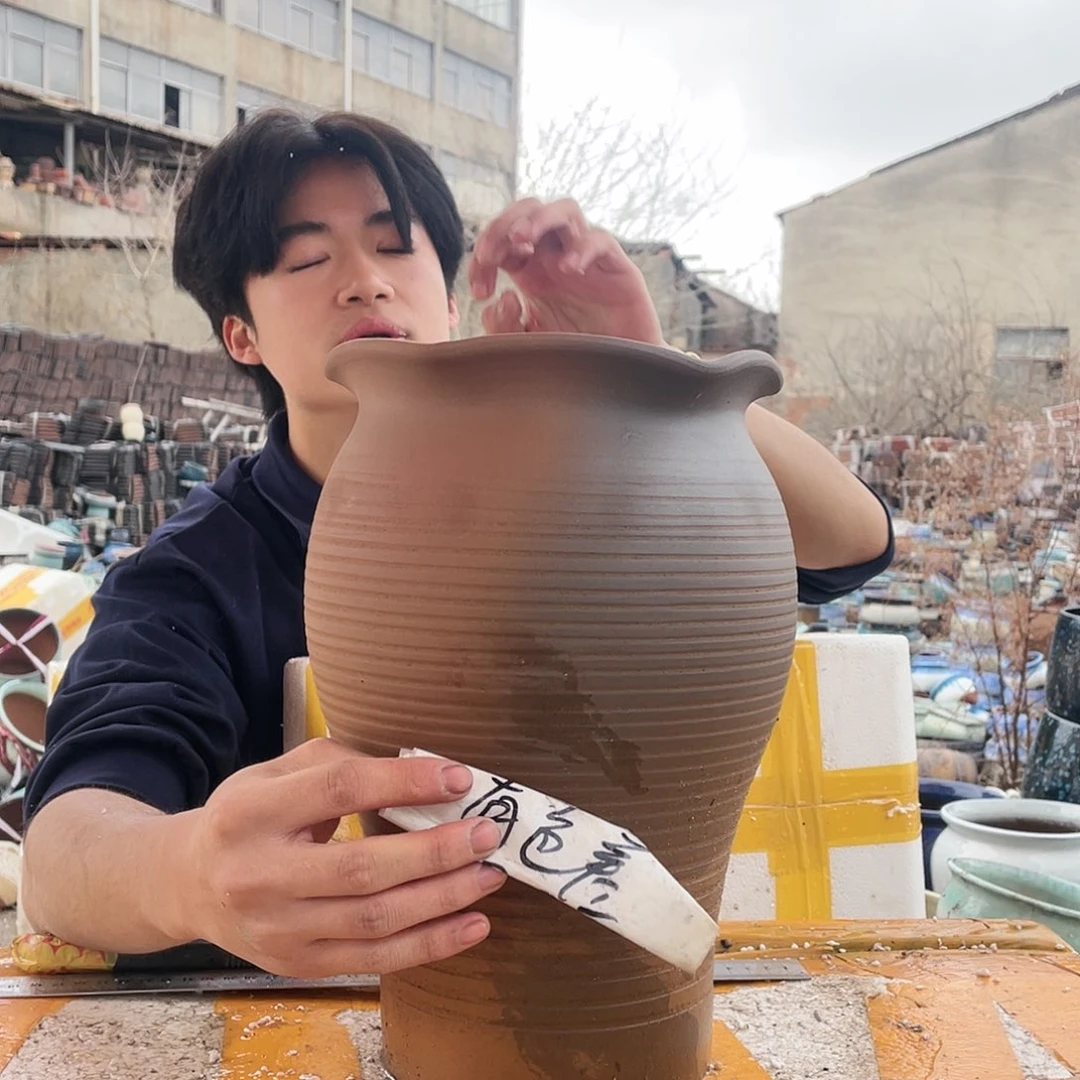 无铅玻璃宜兴紫砂花盆