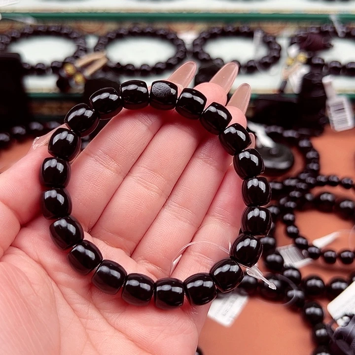 欢***马和田玉未镶嵌手串