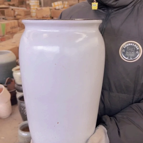 紫砂花盆高42口20————