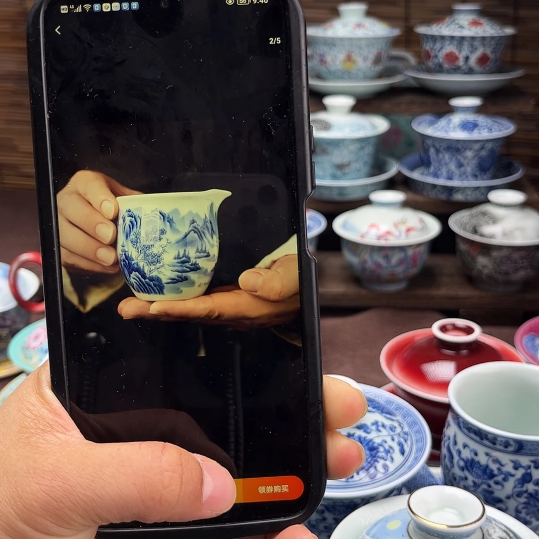 景德镇陶瓷公道杯