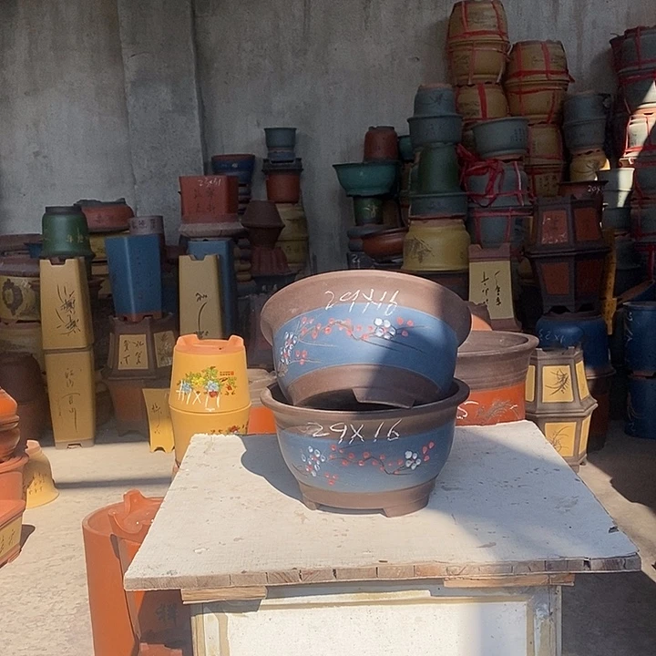 紫砂花盆紫砂花盆