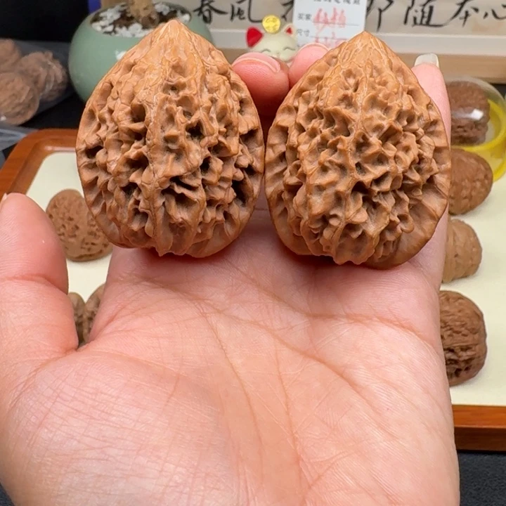 文玩核桃把件招财鼠42全品