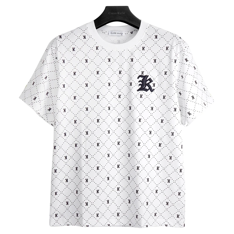 克莱卡伦/CLARE KALEN潮流男士圆领T恤CK814006