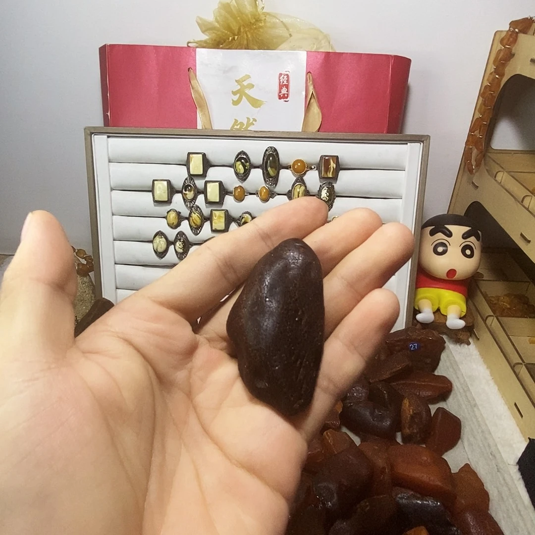 裸石琥珀未镶嵌琥珀