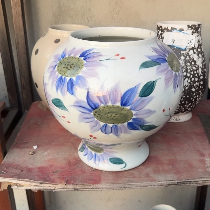 微瑕景德镇陶瓷花瓶