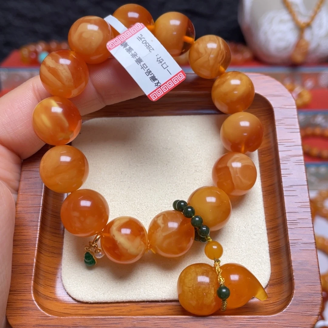 蜜蜡未镶嵌手链手串