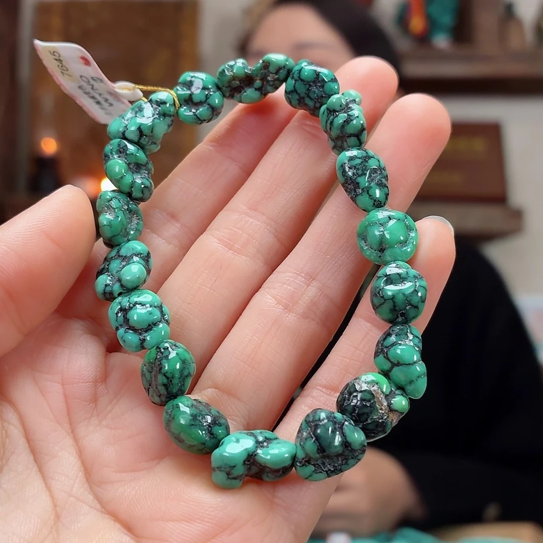 未镶嵌绿松石珠宝奇石
