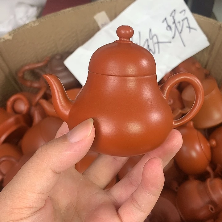 原矿朱泥茶具茶壶家用120