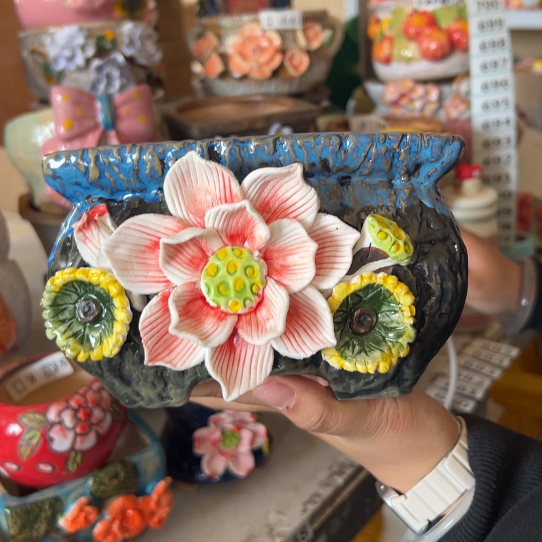 花盆，拍满20发货，退款拉黑