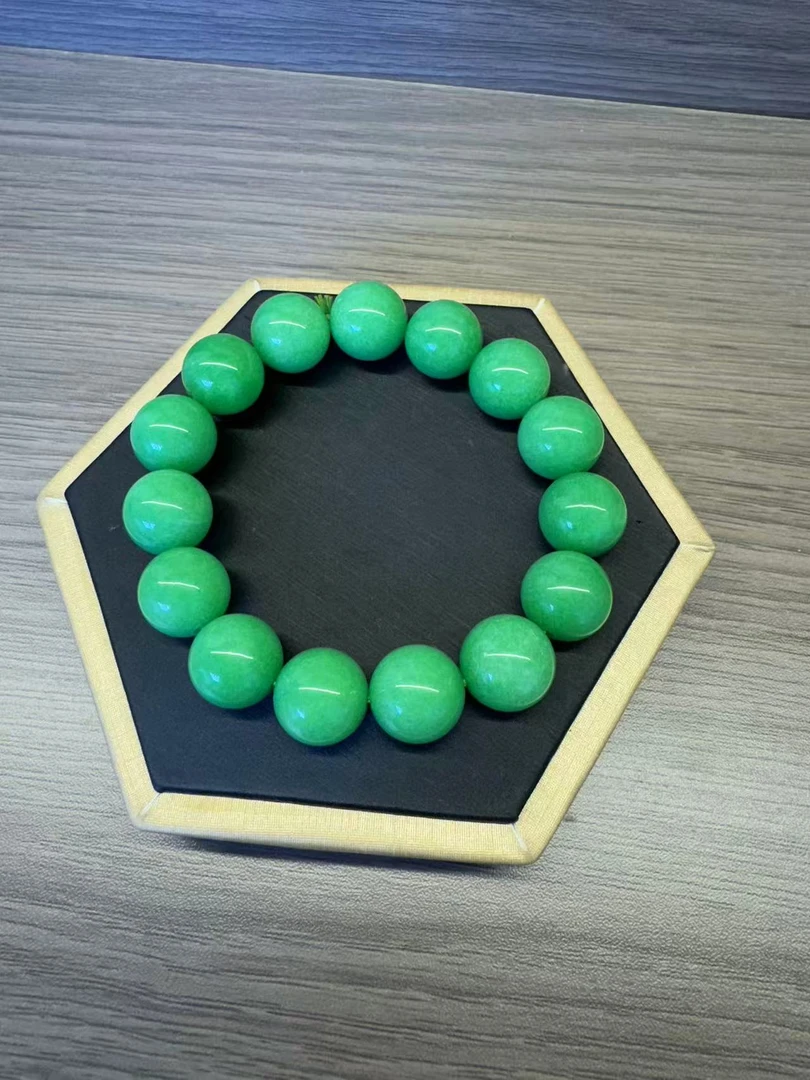 【伍氏甄选】高端满色14mm飘花手串