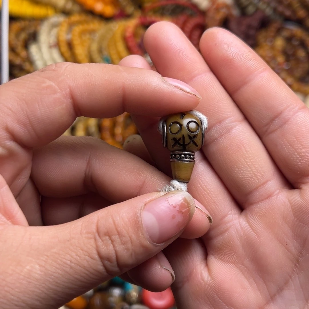 星月菩提吊坠三通