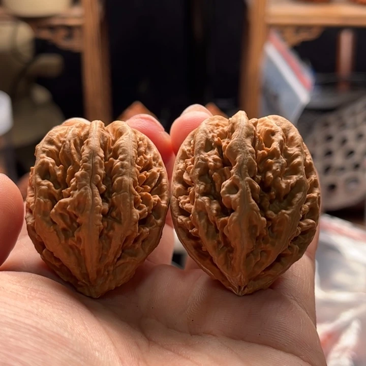 文玩核桃把件楸大胖76