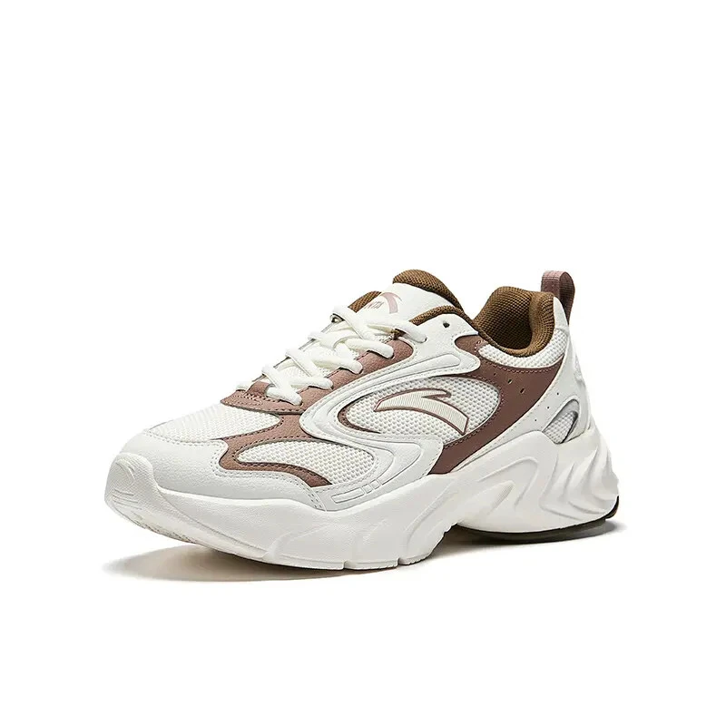 安踏厚底舒适休闲鞋男鞋流光秋季情侣款黑色百搭运动鞋112548893