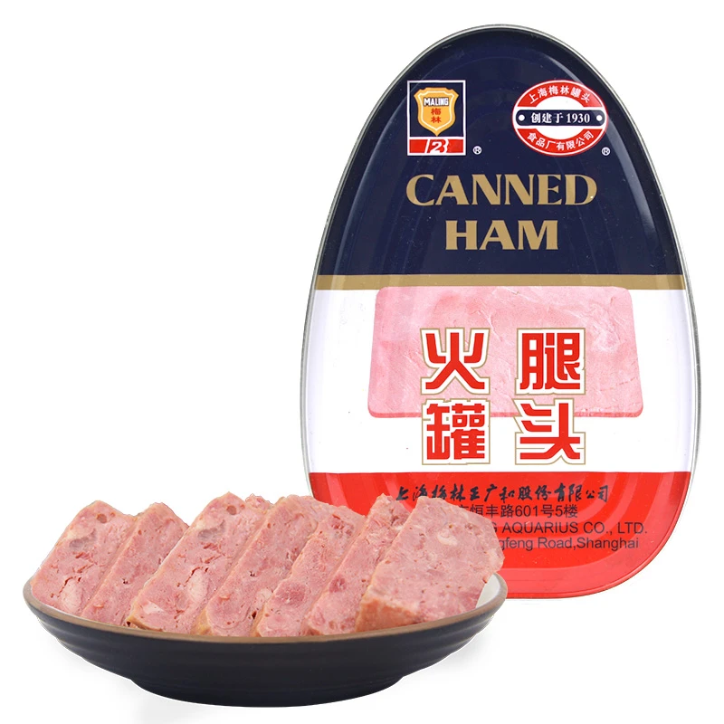 【2025.9.25】maling上海梅林火腿罐头340g下饭菜方便家庭储备