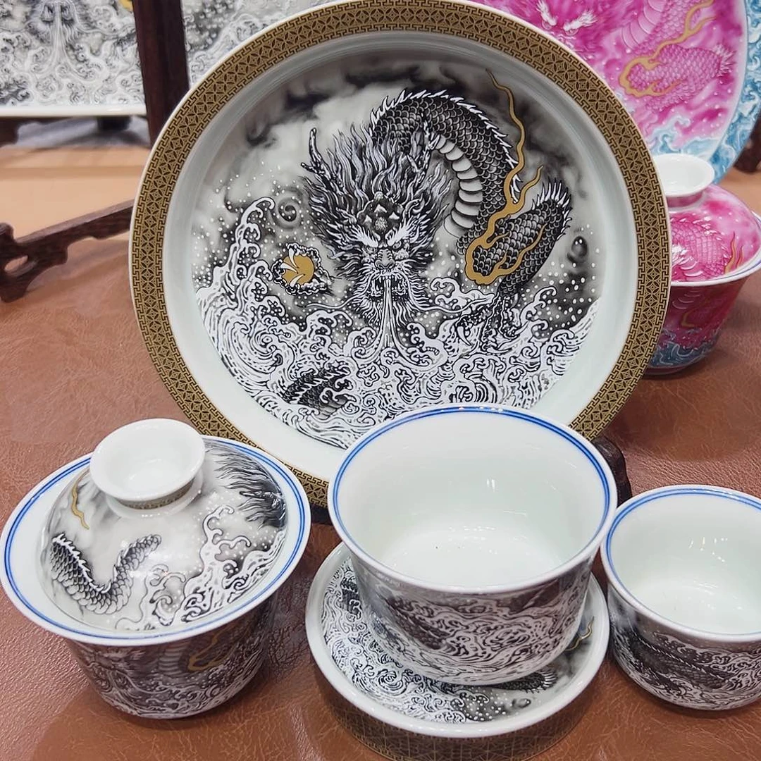 摆件景德镇陶瓷艺术展演厅及