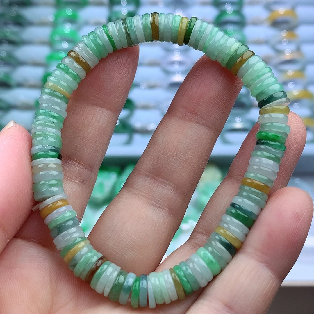 未镶嵌戒指翡翠手串