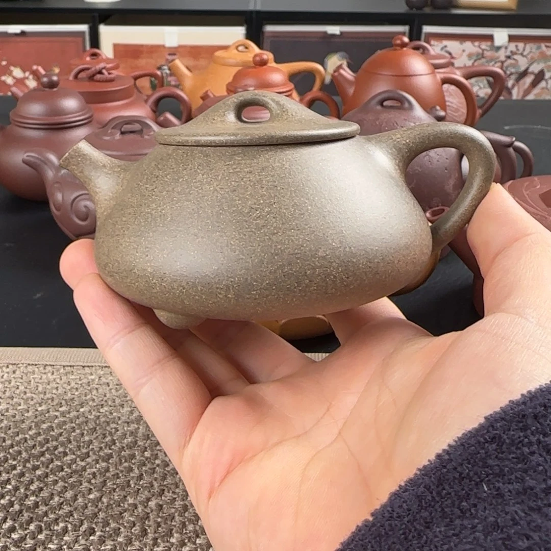 『***』茶壶紫砂微瑕景舟