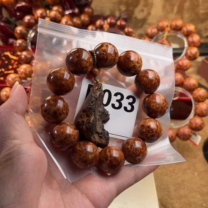 柏木（崖柏）手串/手链2.0金刚骨料