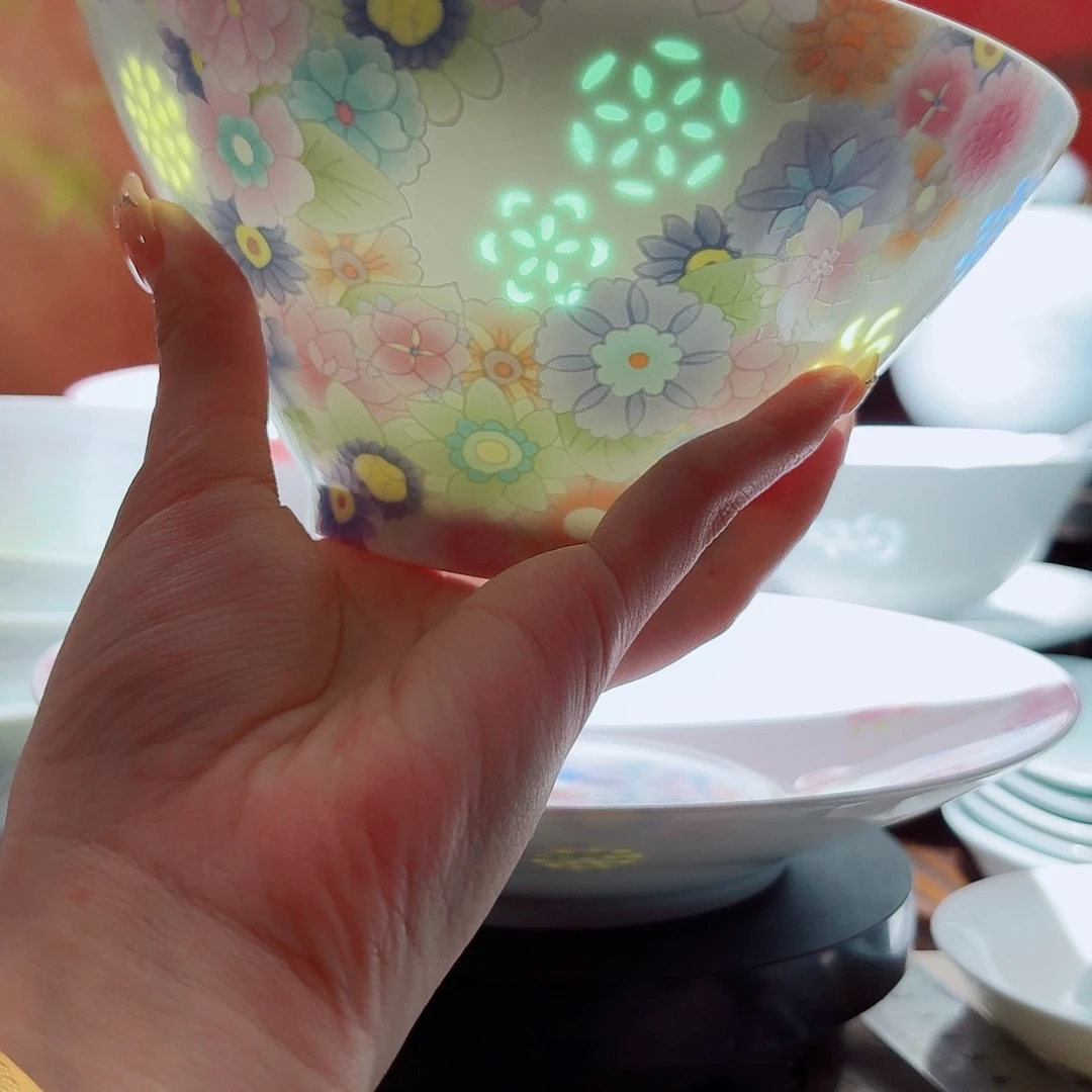 手工艺品琉璃两个面碗