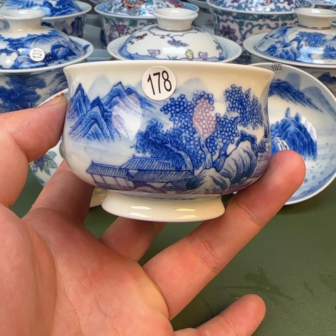 景德镇纯手工手绘茶具178